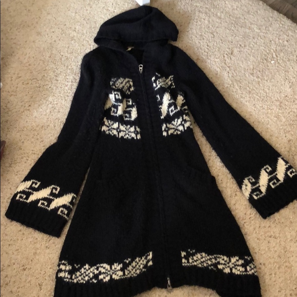 Free People Long Sleeve Knitted Sweater